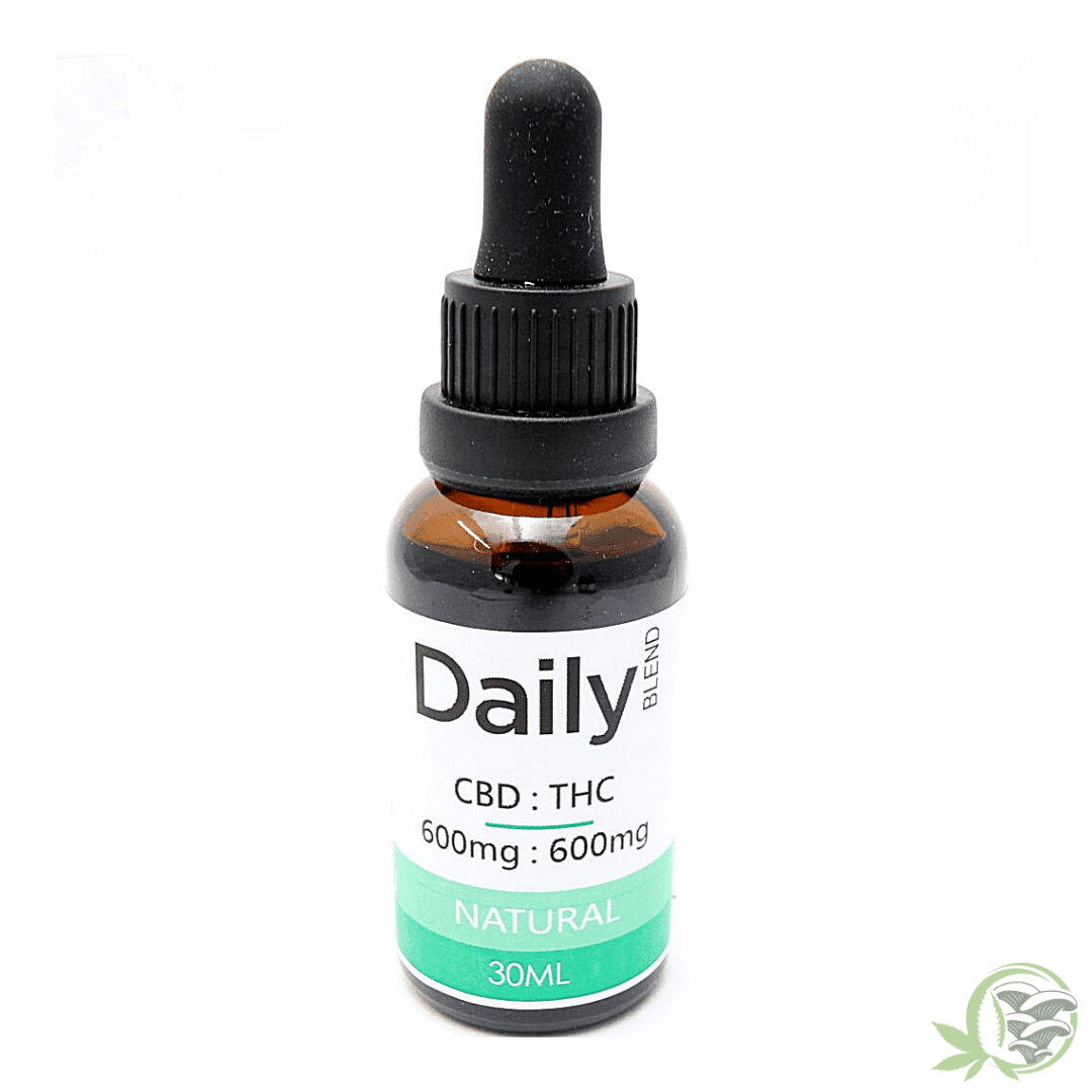 Daily 600mg CBD: 600mg THC Tincture