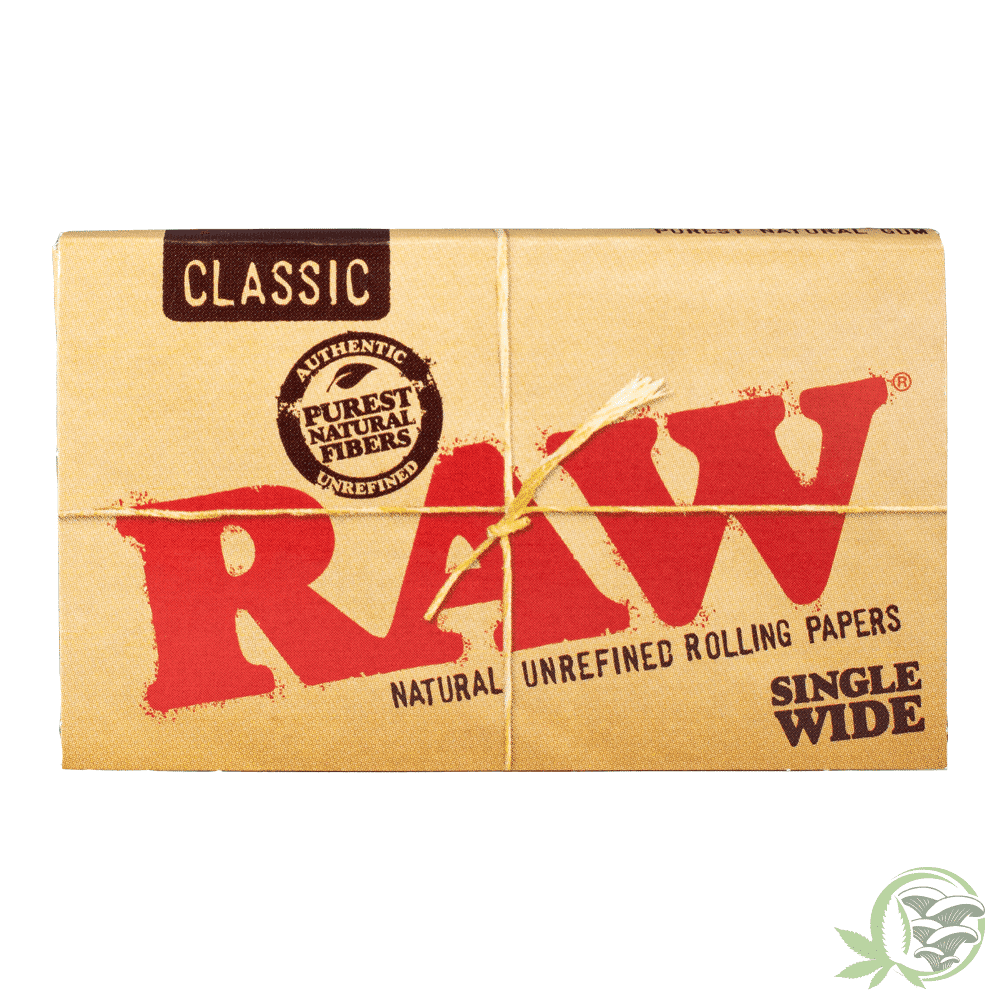 Raw Natural Rolling Paper at Sacred Meds