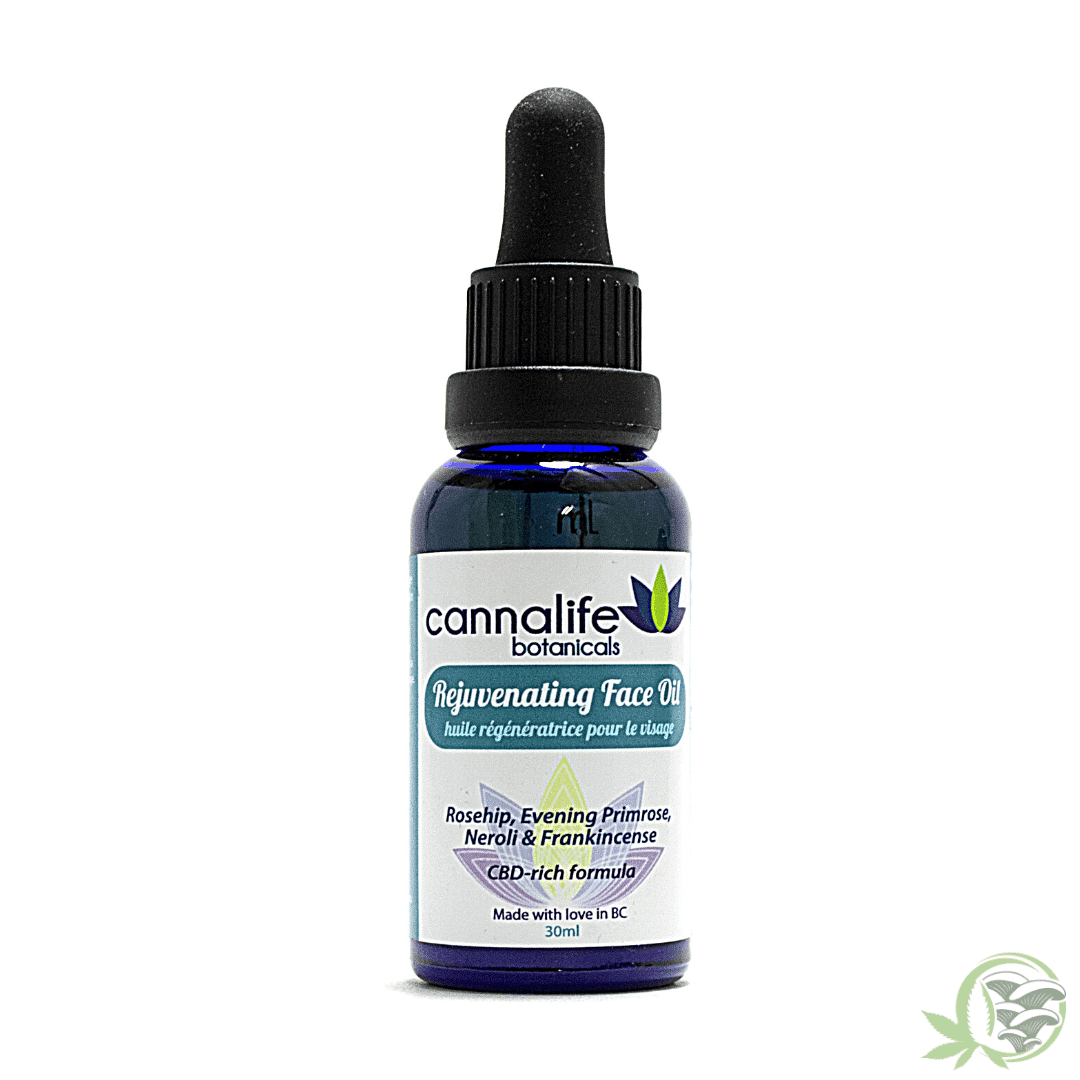CBD rich rejuvenating face oil by Cannalife Botanical