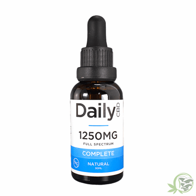 Daily 1250mg CBD Tincture at Sacred Meds