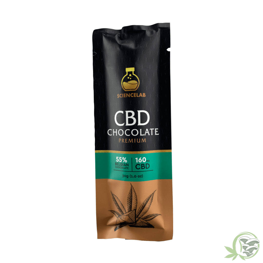 Science Lab Klar Belgian Chocolate 160mg CBD at Sacred Meds