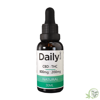 Daily Blend 800mg CBD 200mg Tincture at Sacred Meds