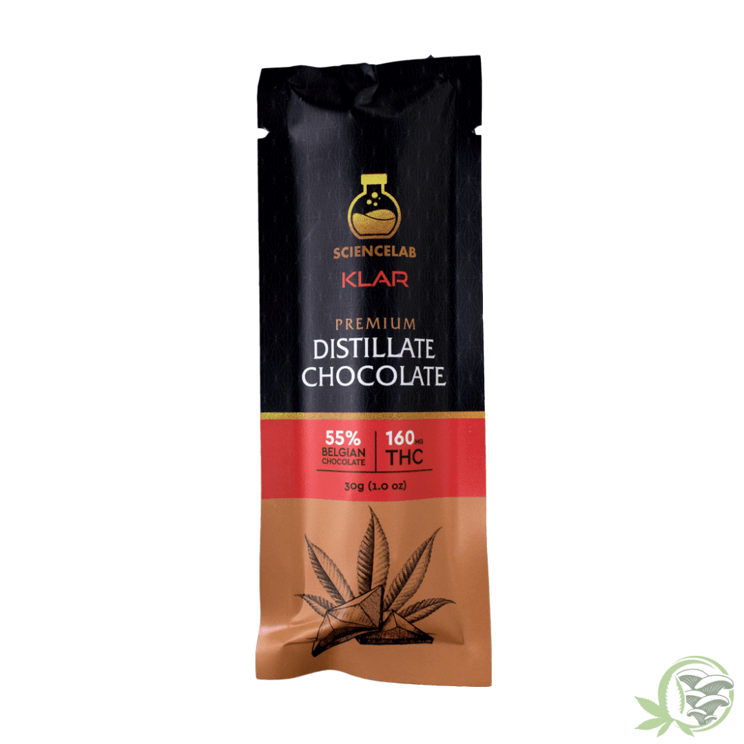 Science Lab Klar Belgian Chocolate 160mg THC at Sacred Meds