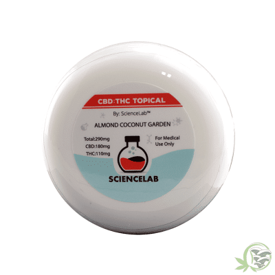 CBD THC Topical By Science Lab at Sacred Meds