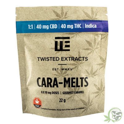 Twisted Extracts Cara-Melts THC/CBD Indica at SacredMeds