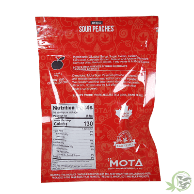 Sour Fuzzy Peaches by Mota
