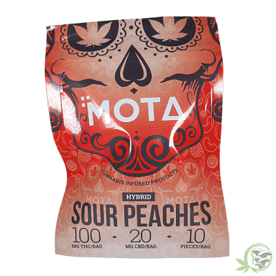 Mota Sour Peaches THC Gummies