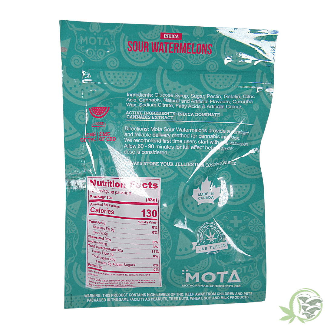 Indica Sour Watermelons by Mota