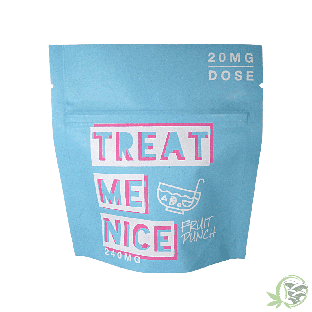 Treat Me Nice Fruit PunchTHC Gummies