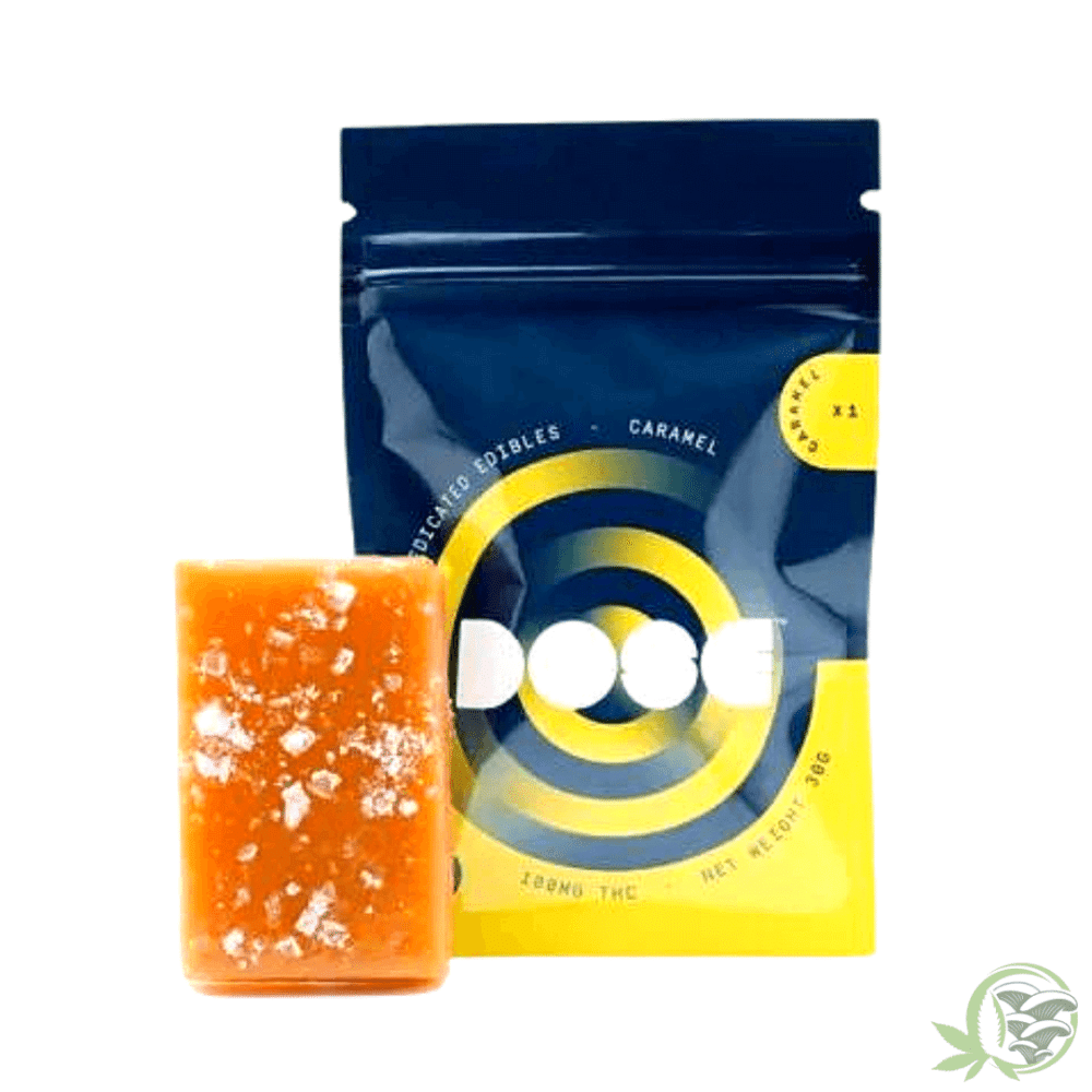 Dose Edibles THC Salted Caramel