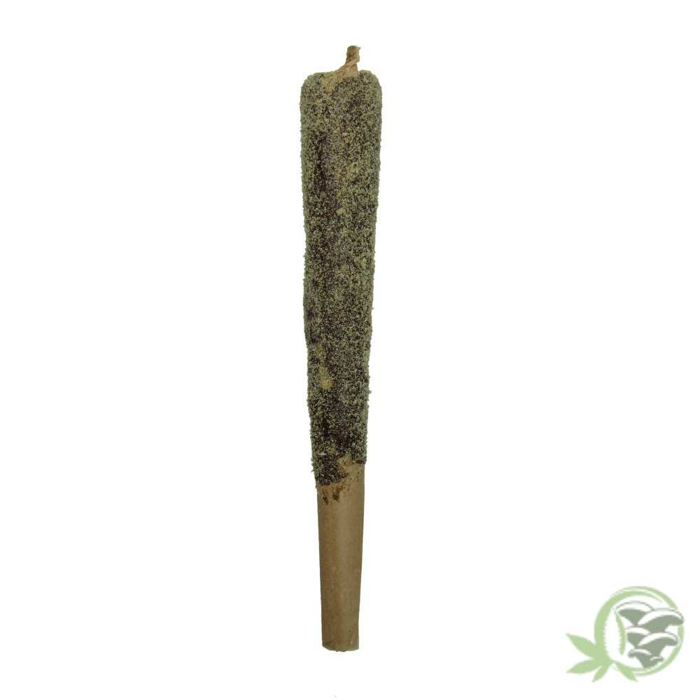 Moon Rock Joints made with quality bud, THC Distillate, and Kief.