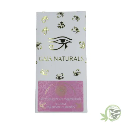 Strawberry White Chocolate Bar 3g Psilocybe