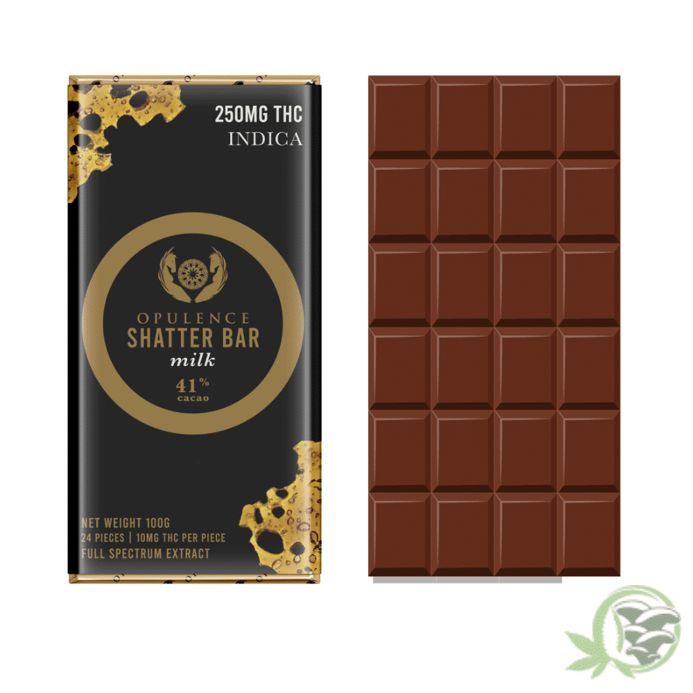 The Opulence brand of THC infused chocolate bars are among the best THC edibles in Canada.