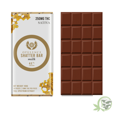 Opulence Shatter Bar 250mg Sativa
