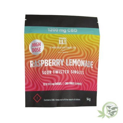 Twisted Extracts Raspberry Lemonade CBD Gummies