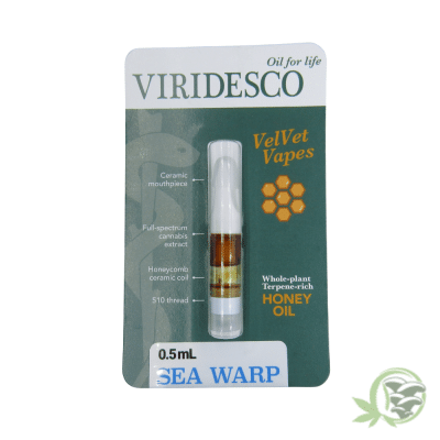 0.5mL Sea Warp Honey Oil Cartridge