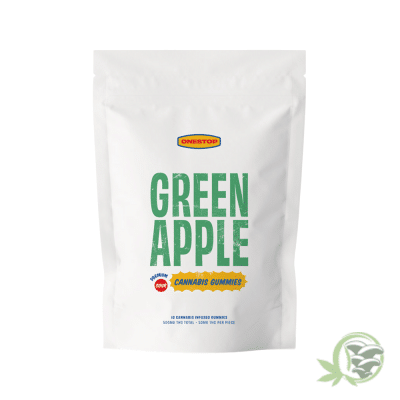 Onestop THC Gummies Green Apple