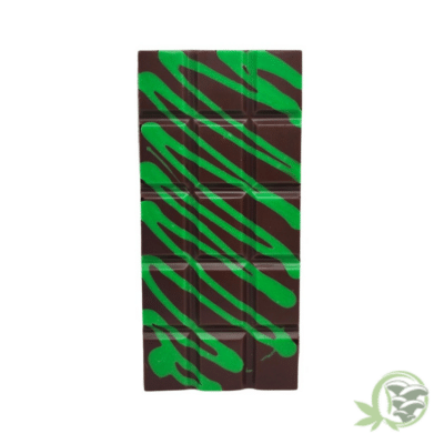 THC Candy Cane Dark Chocolate Bar
