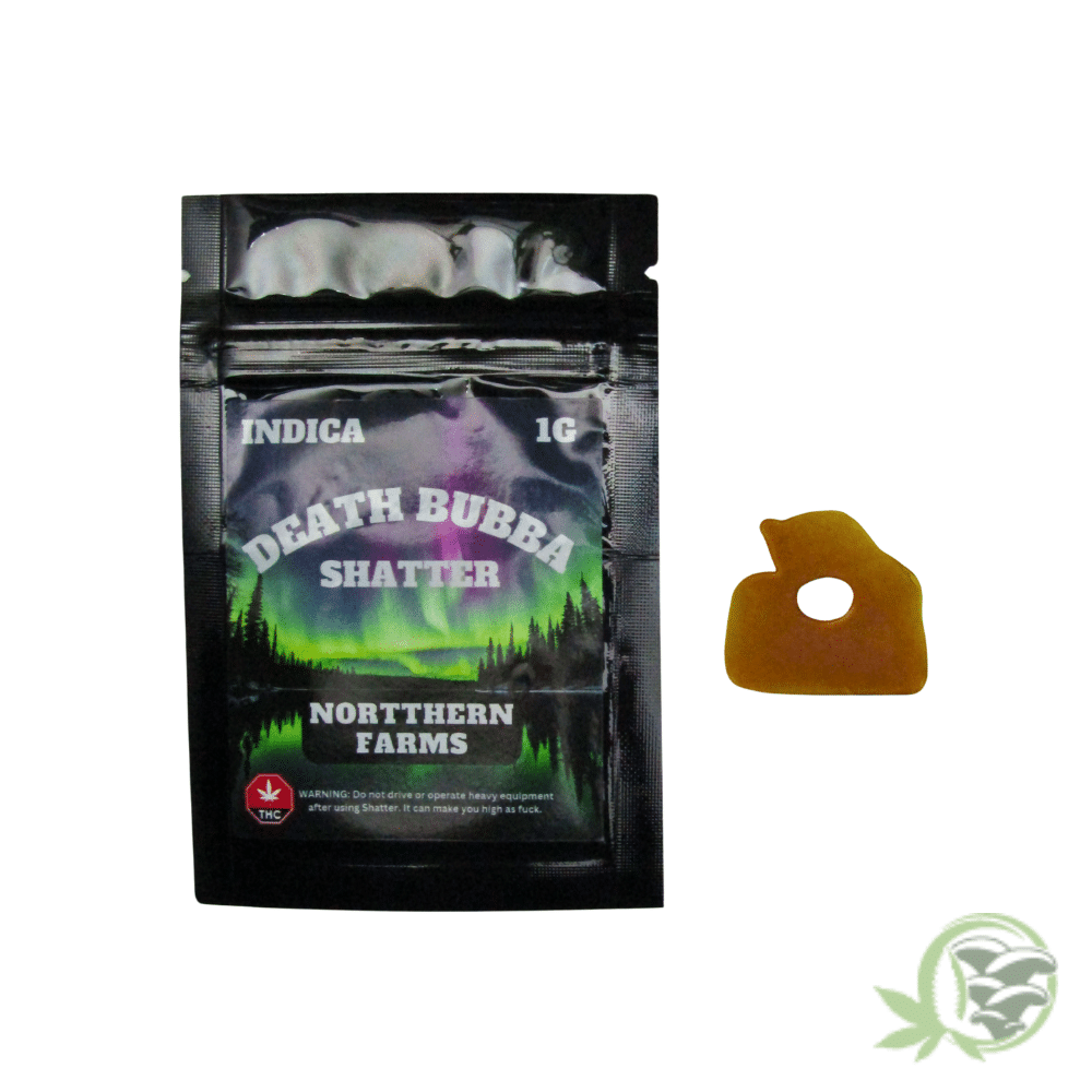 Northern Farms - Death Bubba Shatter (Indica)