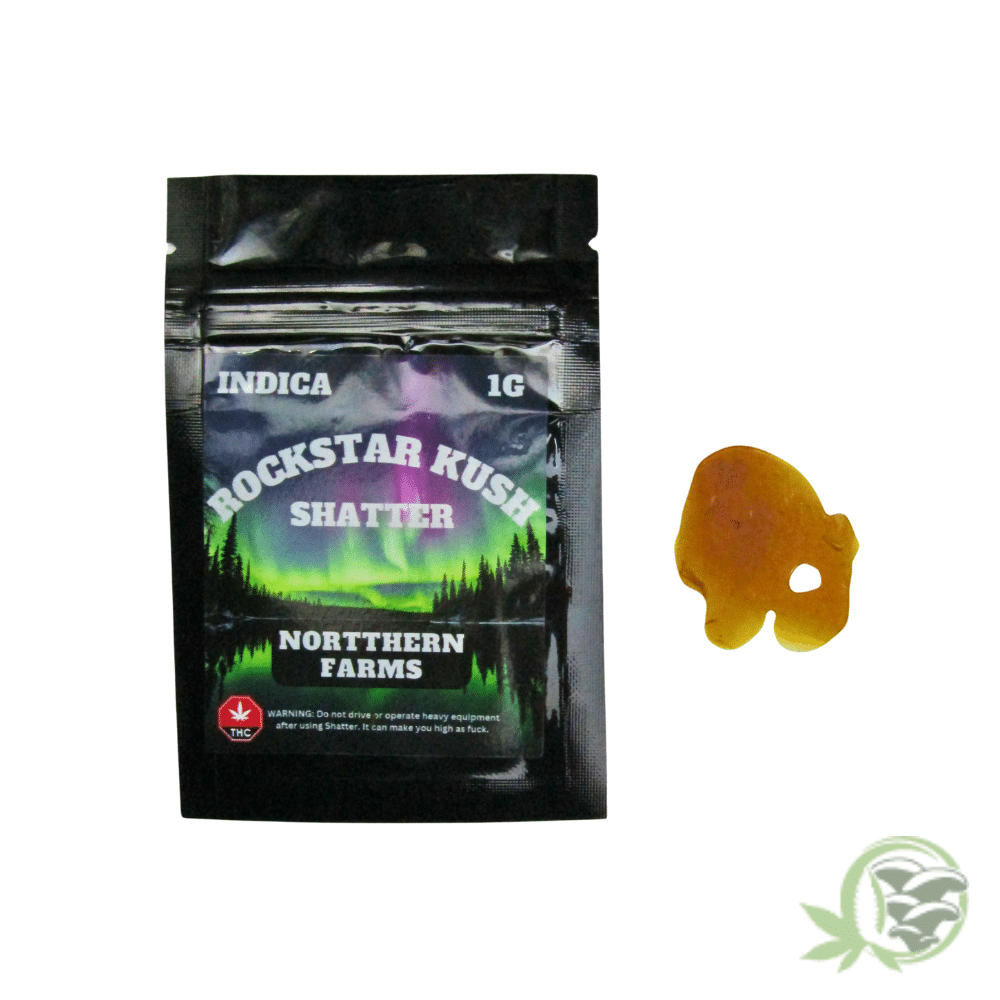 Northern Farms - Rockstar Kush Shatter (Indica)