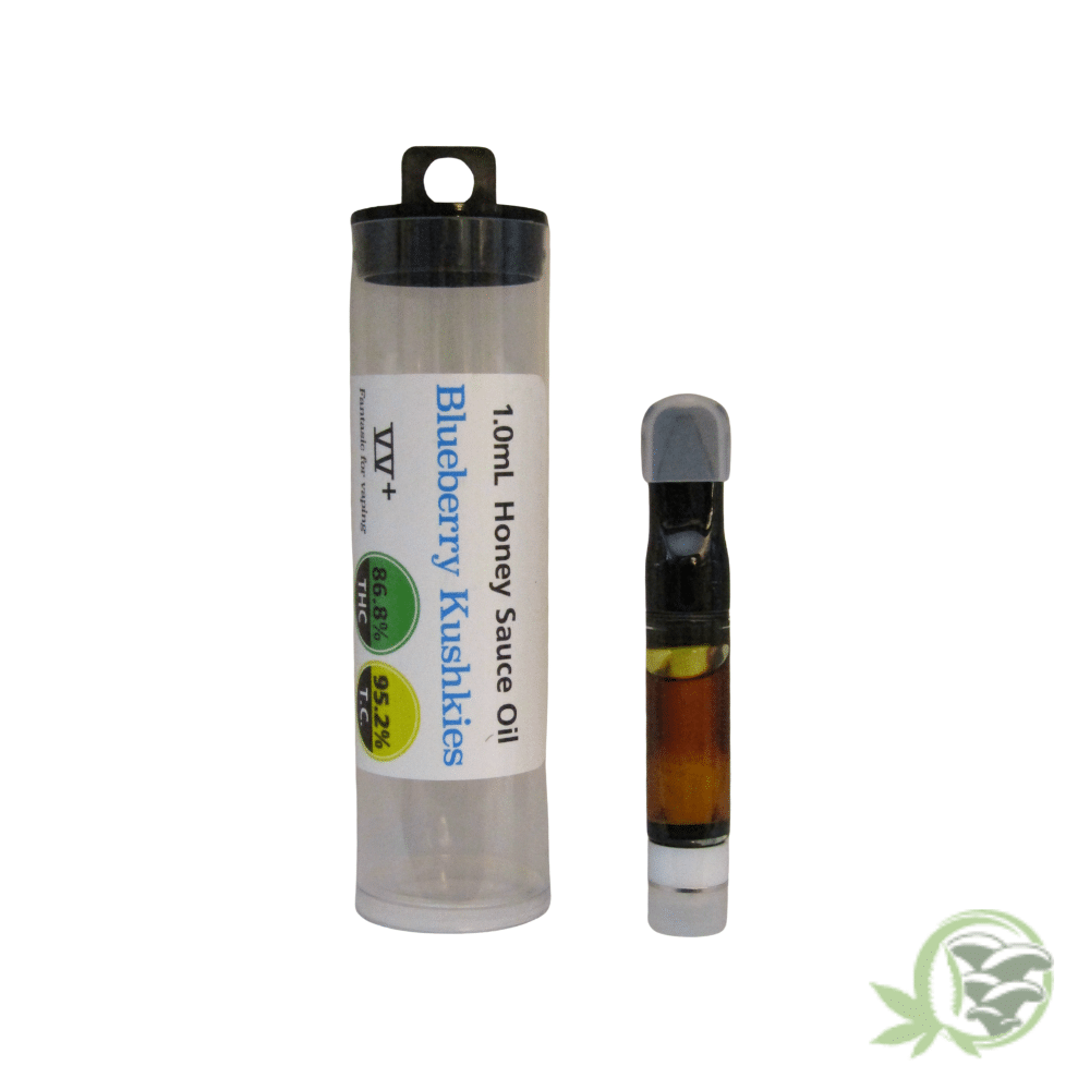 Blueberry Kushkies Honey Sauce Oil Cart