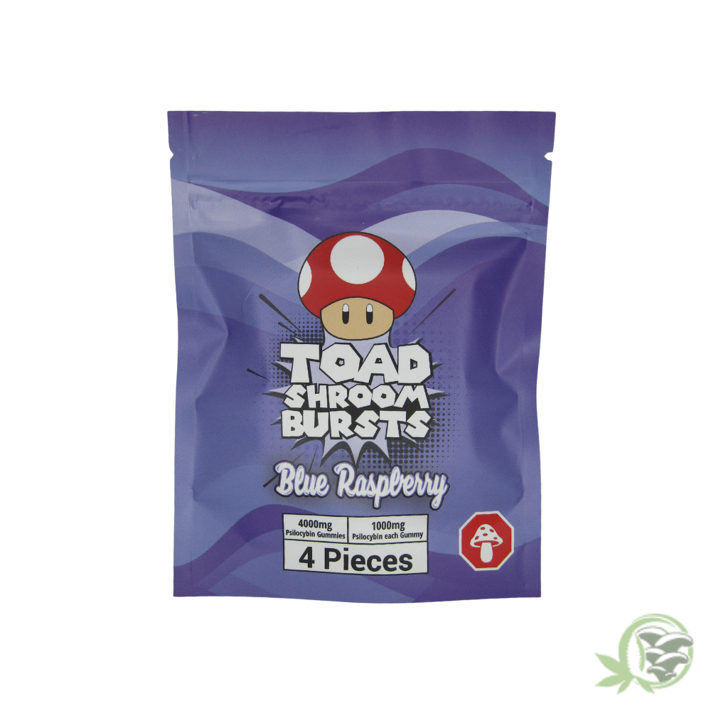 Toad Shroom - Blue Raspberry Gummy Bursts (4g) - Image 2