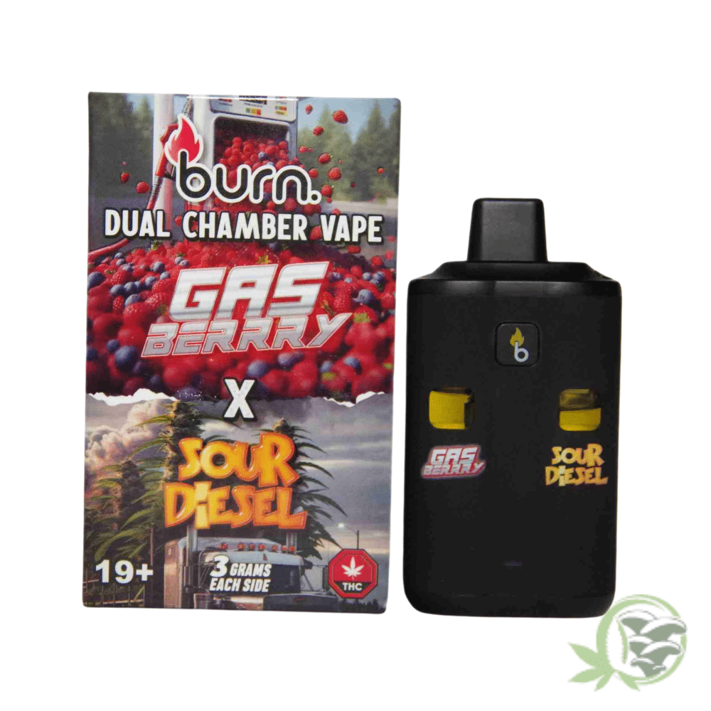 Burn - Dual Chamber Vapes (3 Grams + 3 Grams)