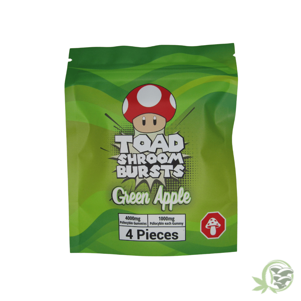 Toad Shroom - Green Apple Gummy Bursts (4g) - Image 3
