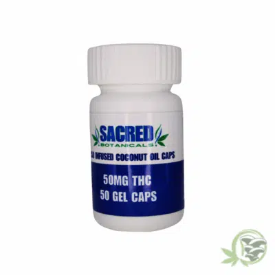 Sacred Botanicals - RSO Caps (50mg THC)