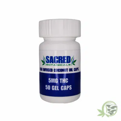 Sacred Botanicals - RSO Caps (5mg THC)