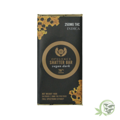 Opulence - Dark Chocolate Shatter Bars (Indica)
