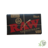 Raw Single Wide Classic Black Unbleached Papers