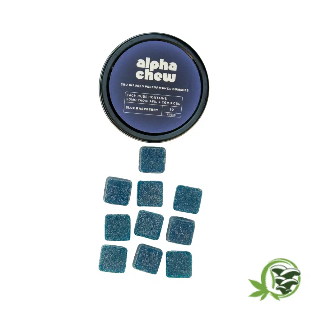 Alpha Chew Gummies (20mg Cialis & 20mg CBD) - Image 2