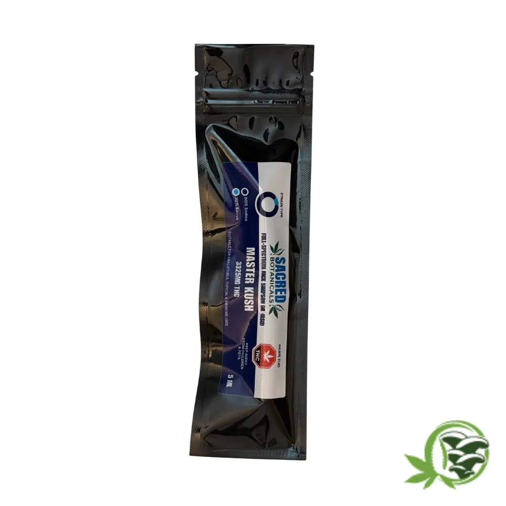 Sacred Botanicals RSO - Master Kush