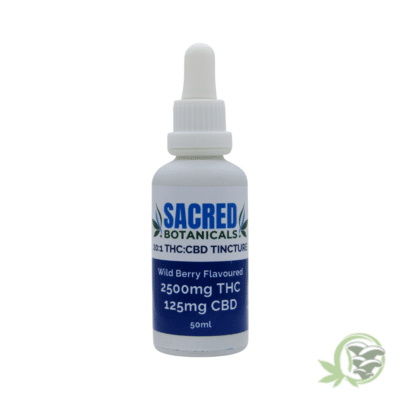 Sacred Botanicals Tinctures - 2500mg THC + 125mg CBD